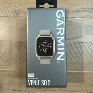 Garmin Venu SQ 2 Smartwatch - Gold/Taupe